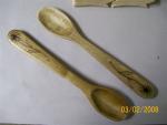 Hand carved wooden spoons