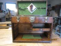 Antique tool box - before